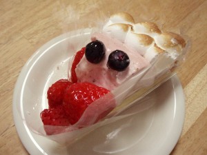 いちご桜餅タルト